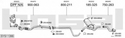 BOSAL sys11399 -