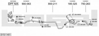 BOSAL sys11401 -  