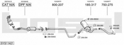 BOSAL sys11421 -
