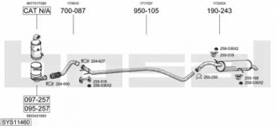BOSAL sys11460 -