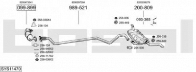 BOSAL sys11470 -