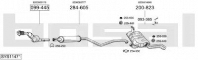 BOSAL sys11471 -  