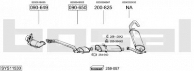 BOSAL sys11530 -