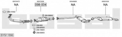 BOSAL sys11550 -