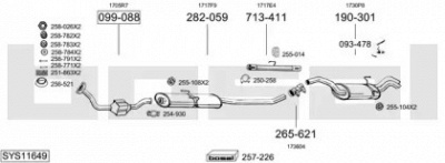 BOSAL sys11649 -  
