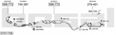 BOSAL sys11706 -  