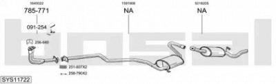 BOSAL sys11722 -