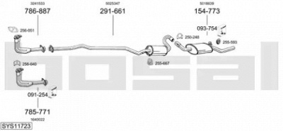 BOSAL sys11723 -
