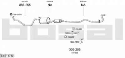 BOSAL sys11730 -  