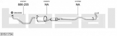 BOSAL sys11734 -