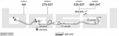 BOSAL sys11737 -