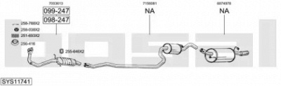 BOSAL sys11741 -
