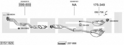 BOSAL sys11829 -