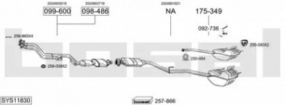 BOSAL sys11830 -