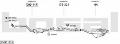 BOSAL sys11831 -