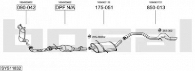 BOSAL sys11832 -