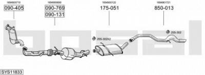 BOSAL sys11833 -