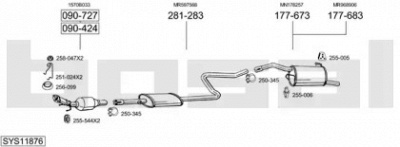 BOSAL sys11876 -  