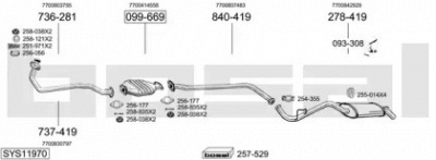 BOSAL sys11970 -  