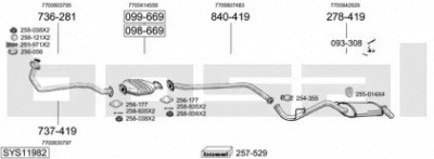 BOSAL sys11982 -  