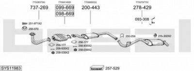 BOSAL sys11983 -