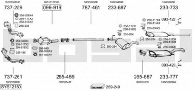 BOSAL sys12150 -
