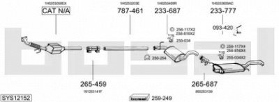 BOSAL sys12152 -