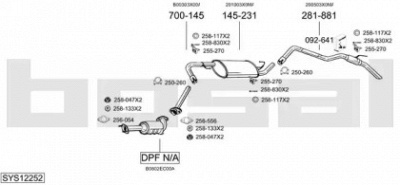 BOSAL sys12252 -