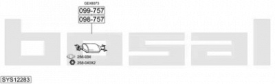 BOSAL sys12283 -  
