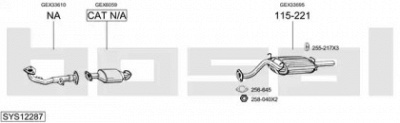BOSAL sys12287 -