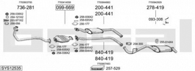 BOSAL sys12535 -