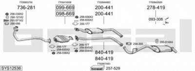 BOSAL sys12536 -  