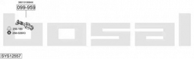 BOSAL sys12557 -