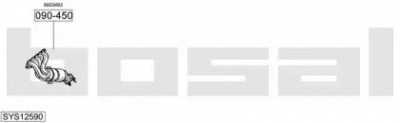 BOSAL sys12590 -  