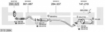 BOSAL sys12684 -  