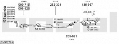 BOSAL sys12725 -  