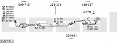 BOSAL sys12742 -  