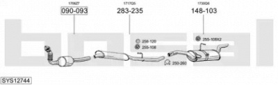 BOSAL sys12744 -  