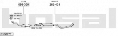 BOSAL sys12751 -