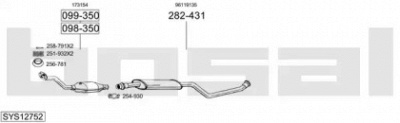 BOSAL sys12752 -  