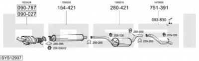 BOSAL sys12907 -