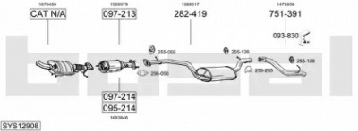 BOSAL sys12908 -