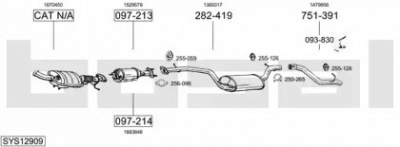 BOSAL sys12909 -