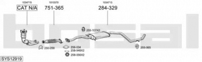 BOSAL sys12919 -