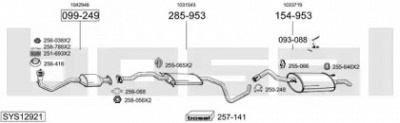 BOSAL sys12921 -