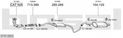 BOSAL sys12923 -