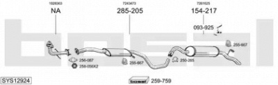 BOSAL sys12924 -