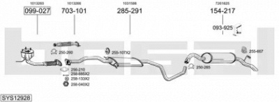 BOSAL sys12928 -