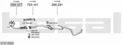 BOSAL sys12929 -