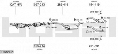 BOSAL sys12932 -